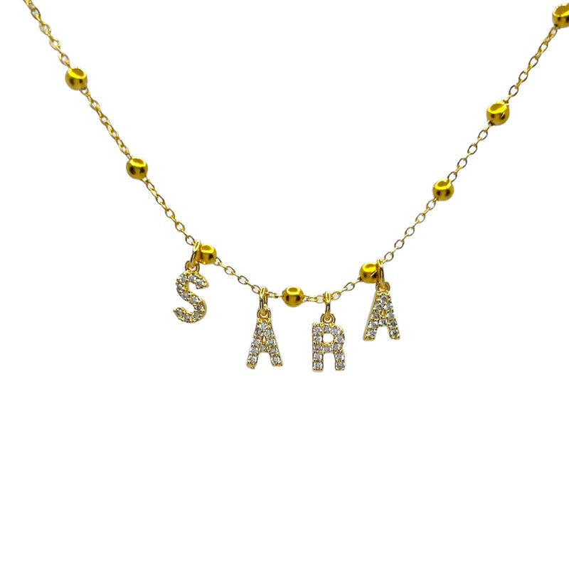 Collana Shine Name - dettaglio