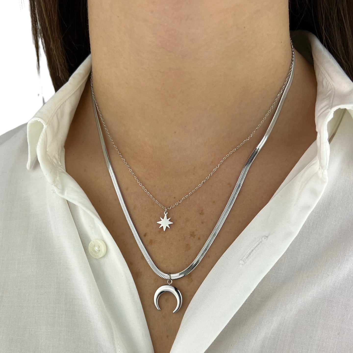 Collana Moon and Star