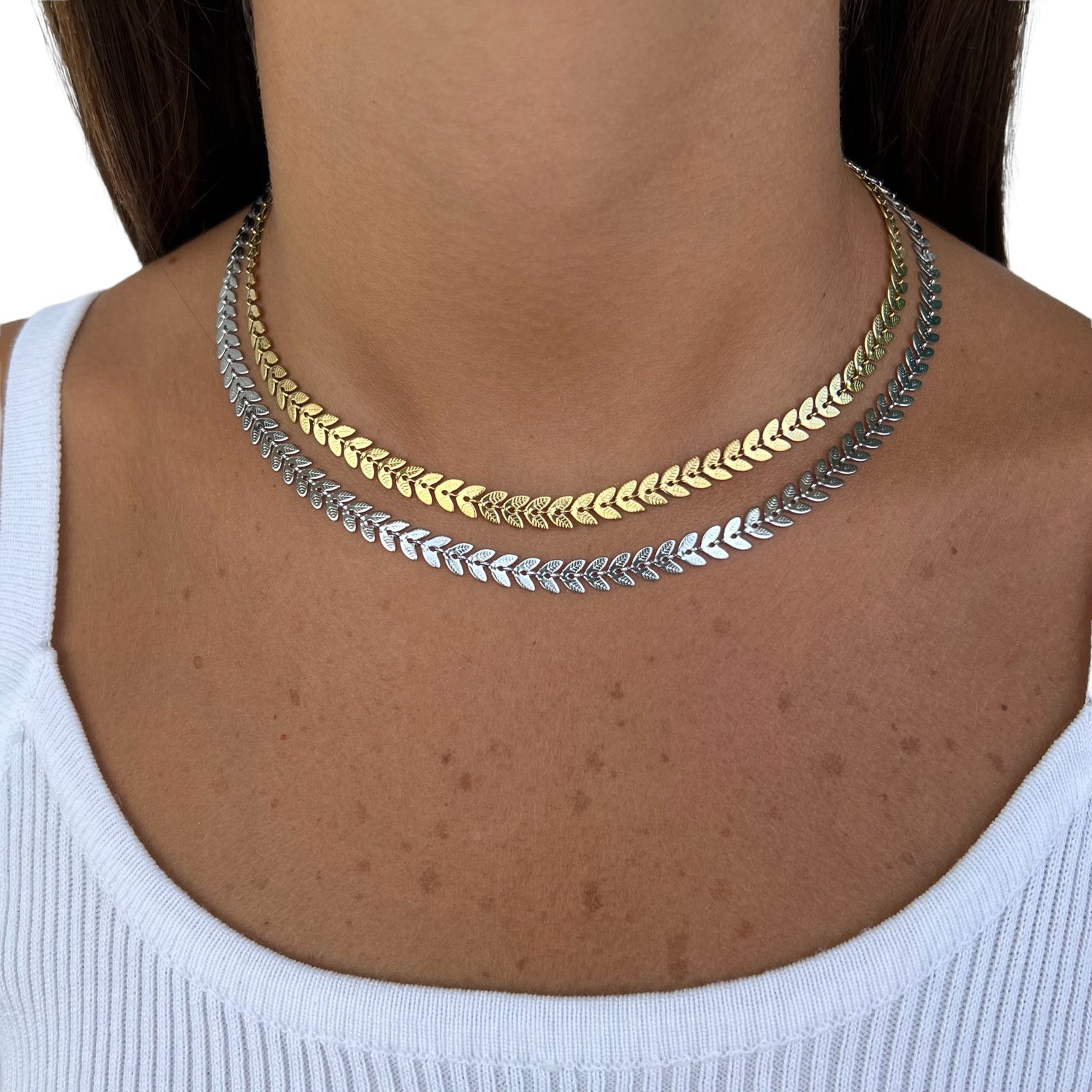 Collana Foglioline