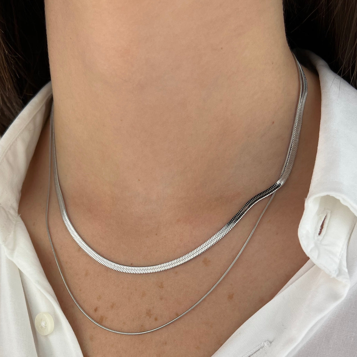 Collana Double - vista frontale