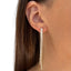 Pendientes de tenis dobles