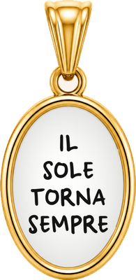 Ciondolo il sole torna sempre